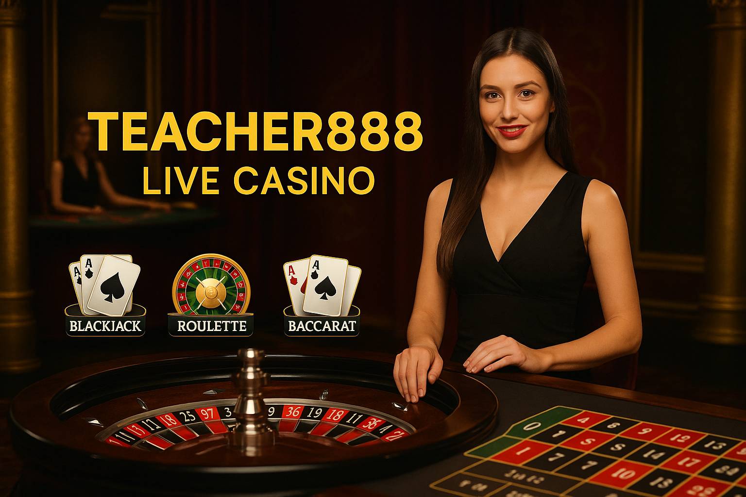 O TEACHER888 Live Casino lança promoções regularmente