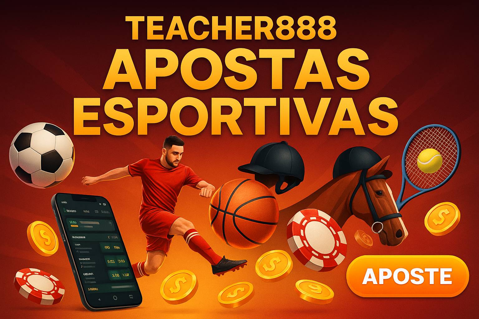 Aposte em apostas esportivas no cassino online TEACHER888
