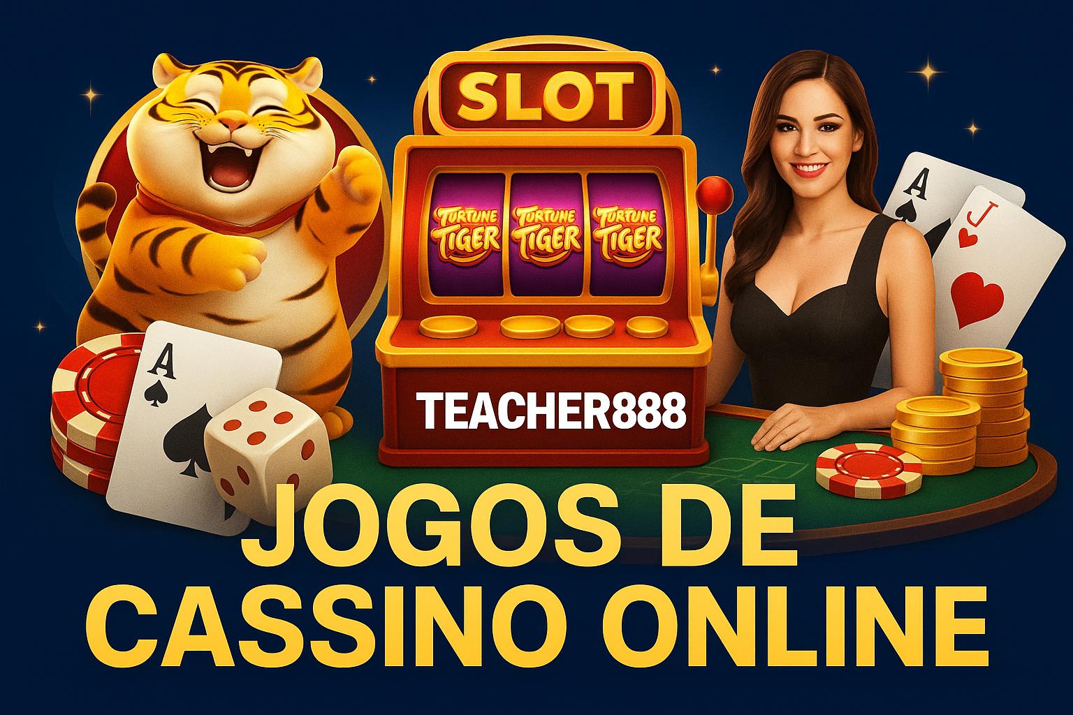 Jogos de cassino online inovadores e emocionantes na TEACHER888